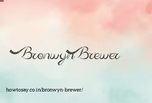 Bronwyn Brewer