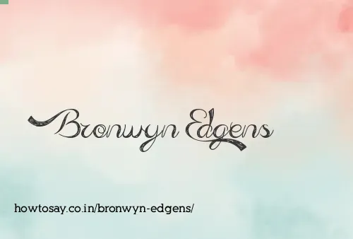 Bronwyn Edgens