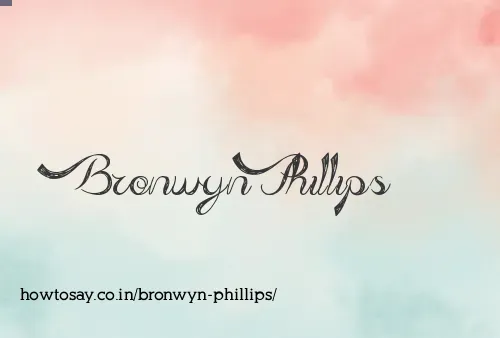 Bronwyn Phillips