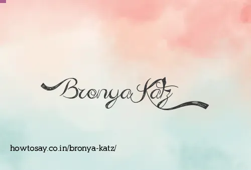 Bronya Katz