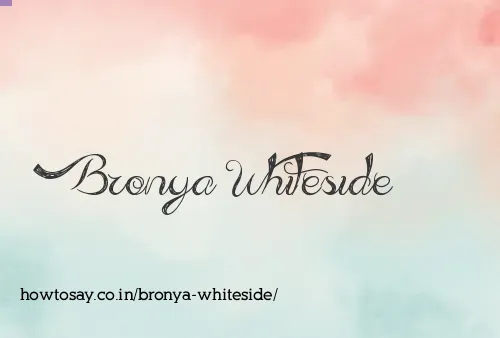 Bronya Whiteside