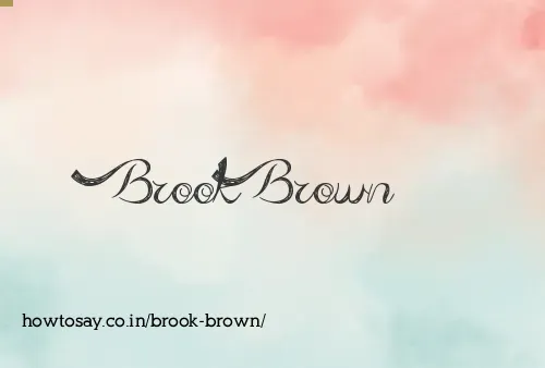 Brook Brown