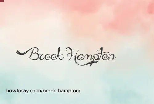 Brook Hampton