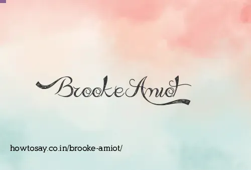 Brooke Amiot
