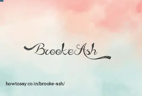 Brooke Ash