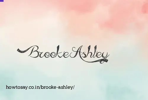 Brooke Ashley