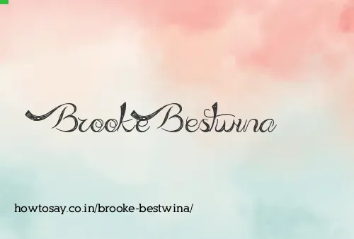 Brooke Bestwina