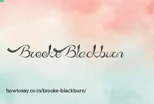 Brooke Blackburn