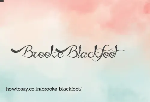 Brooke Blackfoot