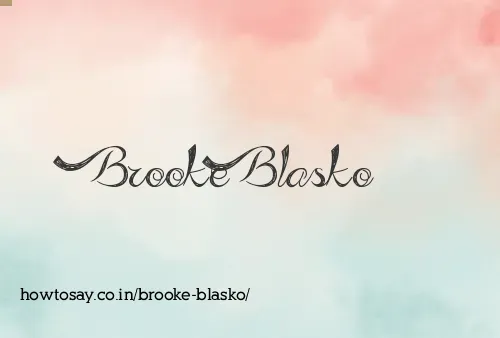 Brooke Blasko