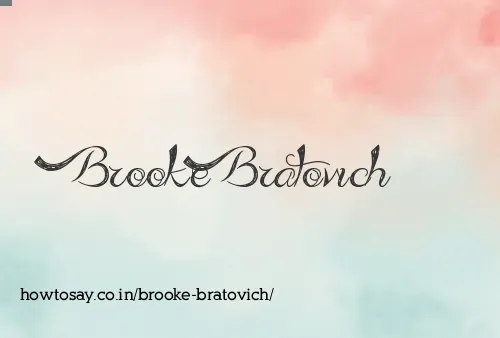 Brooke Bratovich