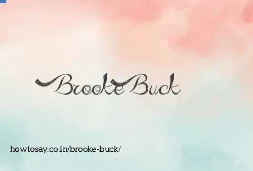 Brooke Buck
