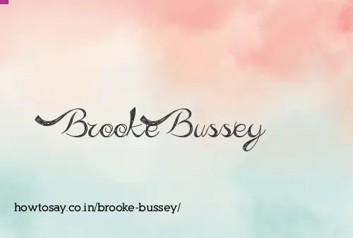 Brooke Bussey