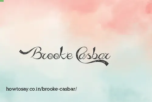 Brooke Casbar