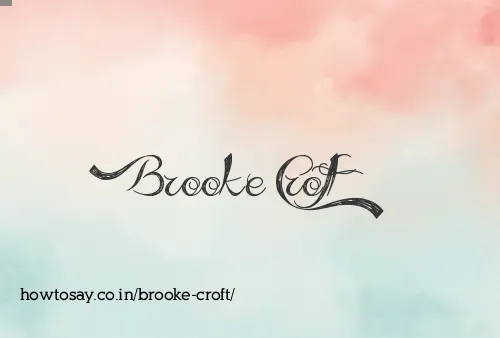 Brooke Croft