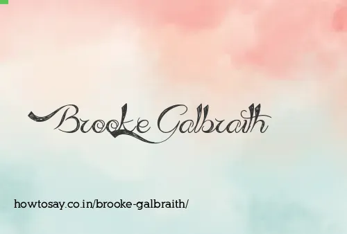 Brooke Galbraith