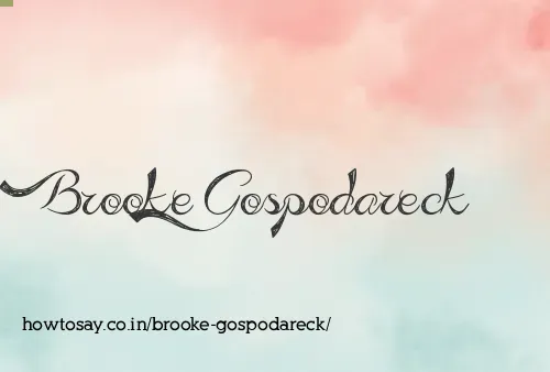 Brooke Gospodareck