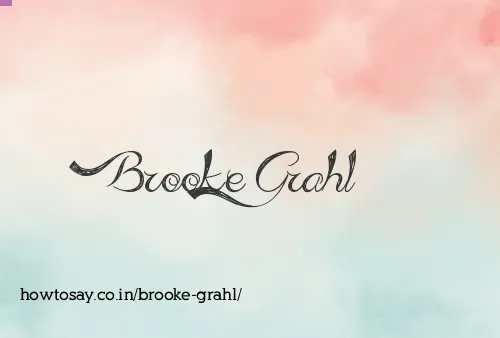 Brooke Grahl