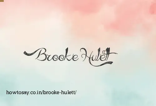 Brooke Hulett
