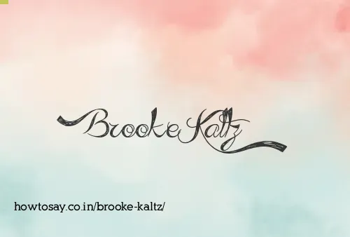 Brooke Kaltz