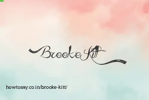 Brooke Kitt