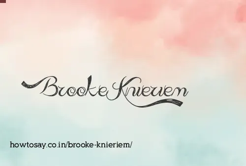 Brooke Knieriem