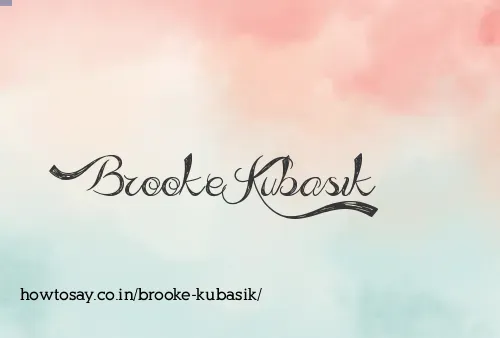 Brooke Kubasik