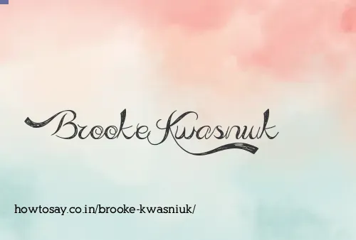 Brooke Kwasniuk