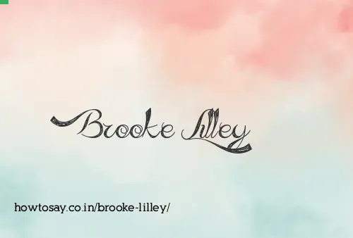 Brooke Lilley
