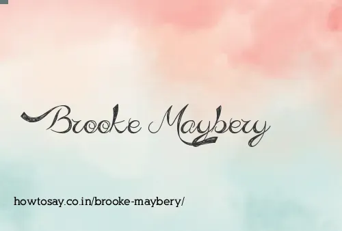 Brooke Maybery