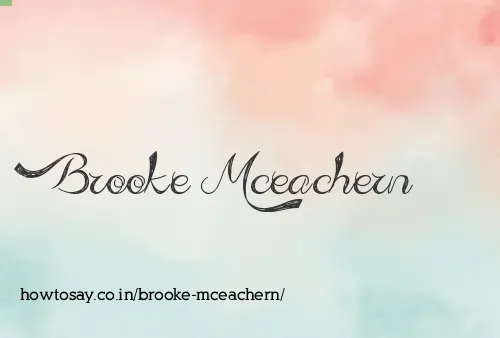 Brooke Mceachern