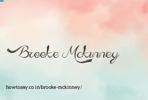 Brooke Mckinney