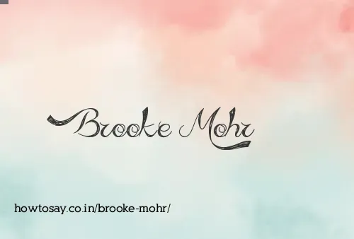 Brooke Mohr