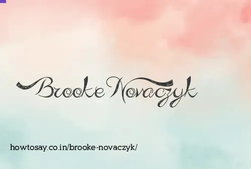Brooke Novaczyk
