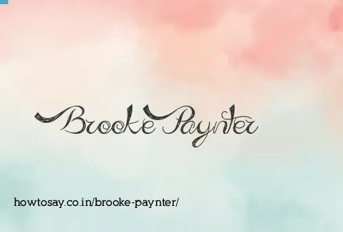 Brooke Paynter