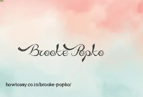 Brooke Popko