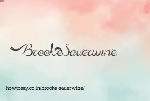 Brooke Sauerwine
