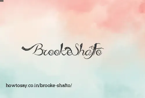 Brooke Shafto