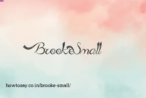 Brooke Small