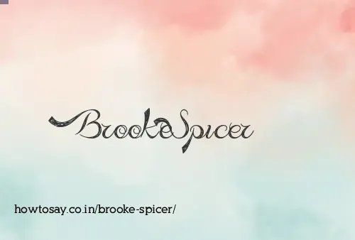 Brooke Spicer