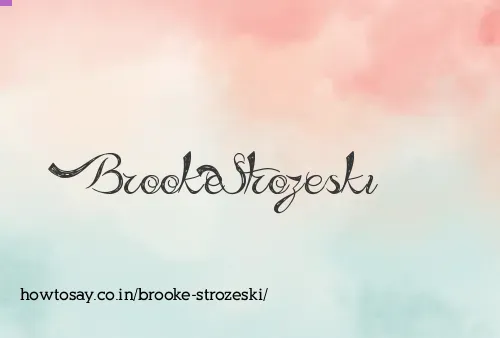 Brooke Strozeski