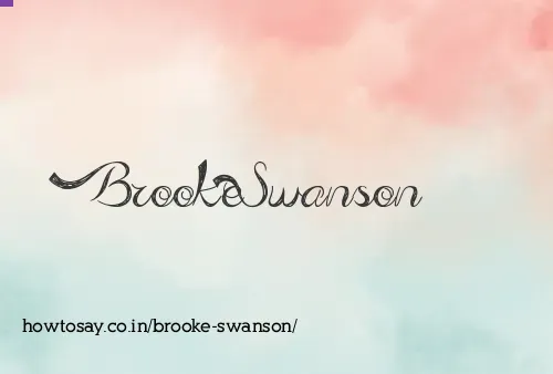 Brooke Swanson