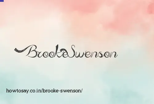Brooke Swenson