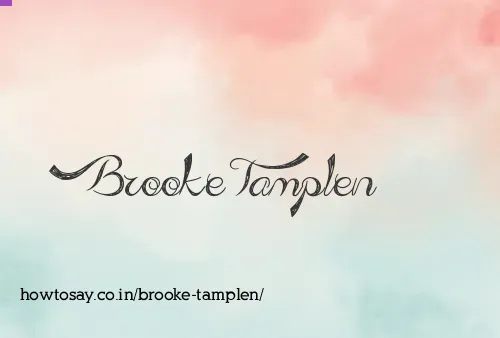 Brooke Tamplen