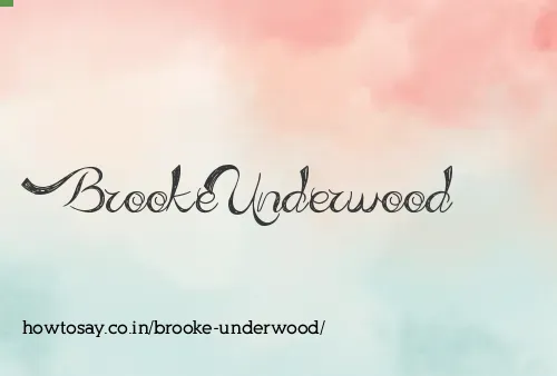 Brooke Underwood