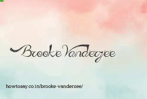 Brooke Vanderzee