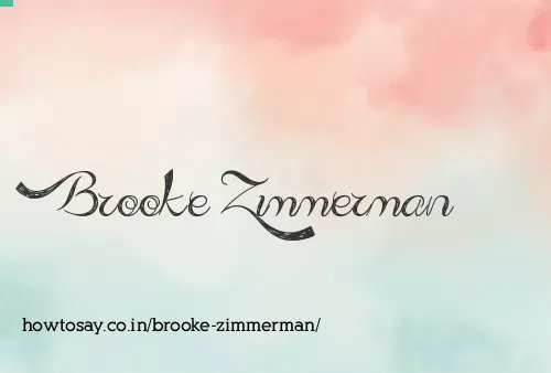 Brooke Zimmerman