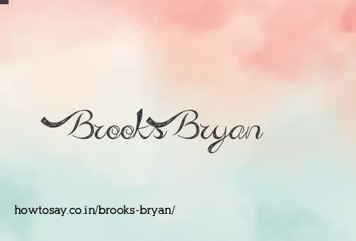 Brooks Bryan