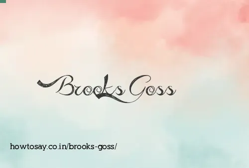 Brooks Goss