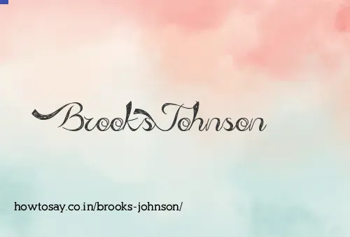 Brooks Johnson